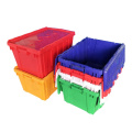 Logistic Storage TurnoverPlasticMovingCrateWith Lid for Sale